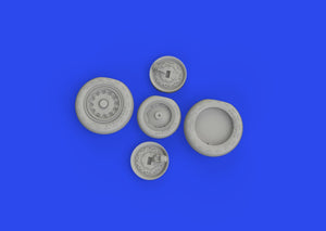 Roues Eduard 648934 J-35 Draken Type 1 HASEGAWA 1/48 – immagine 3