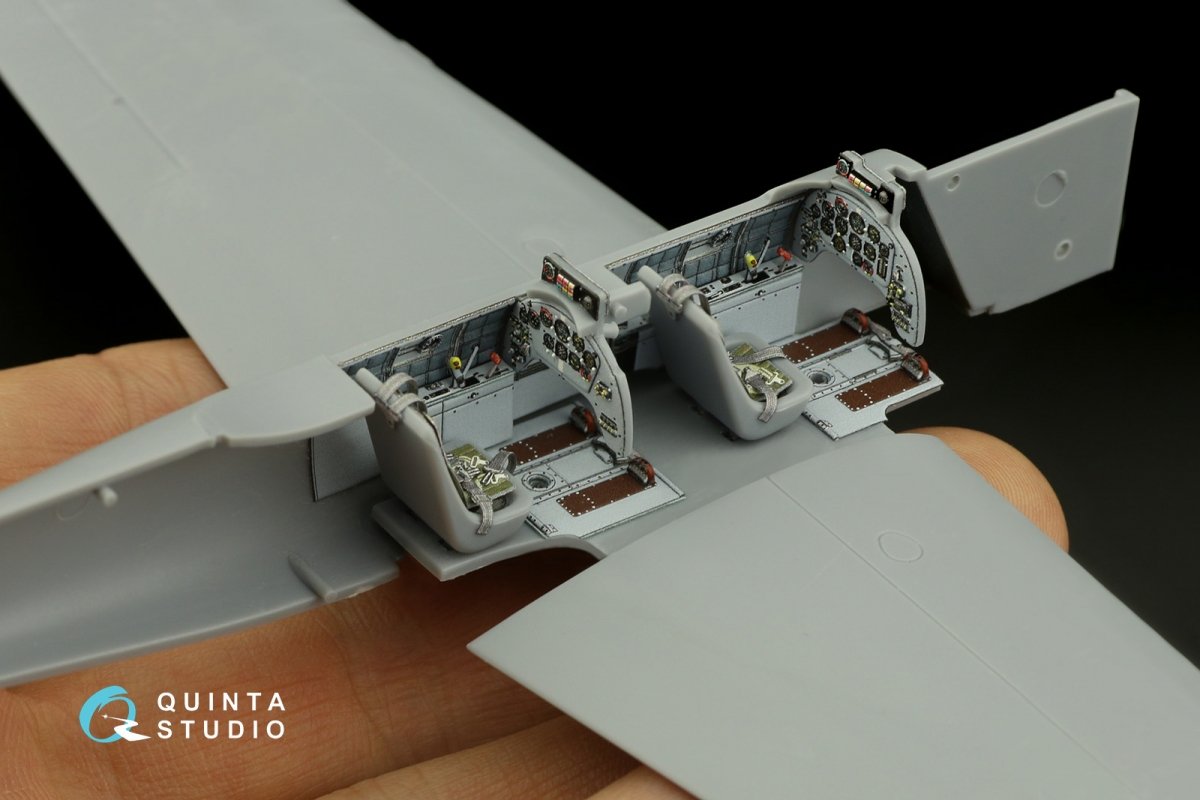 Intérieur du Yak-52 imprimé en 3D et coloré (ARK) par Quinta Studio QD48019, échelle 1/48 – image 11