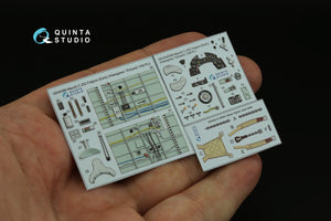 Quinta Studio QD48389 Macchi C.202 Folgore Early Intérieur imprimé en 3D et coloré sur papier décalcomanie (Hasegawa/Eduard) 1/48  – immagine 3