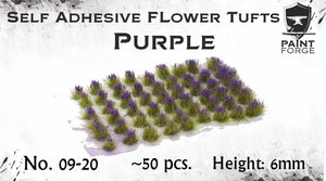 Paint Forge PFFL2609 Fleurs violettes 6 mm