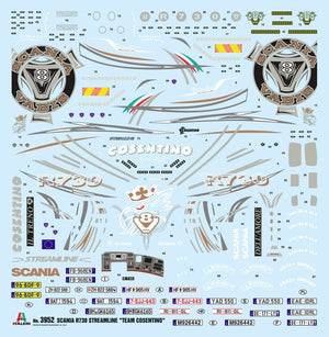 Italeri 3952 Scania R730 Streamline 4×2 Camions d&amp;#39;exposition 1/24 – immagine 7