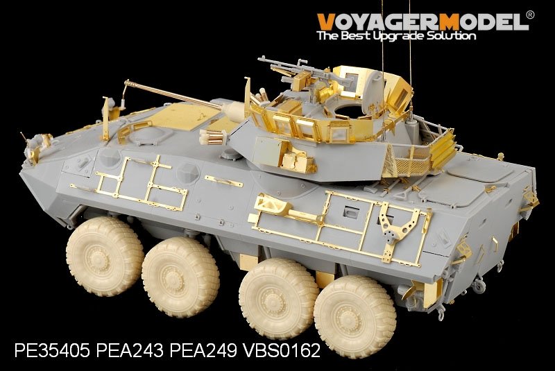 Maquette Voyager PE35405 LAV-A2 USMC moderne de base pour TRUMPETER 01521 1/35 – immagine 5
