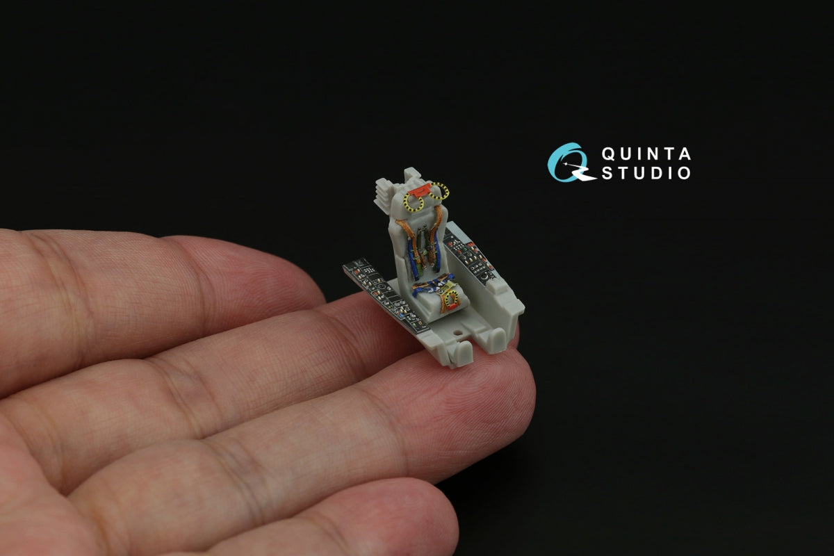 Intérieur imprimé en 3D et coloré sur papier décalcomanie Quinta Studio QD72101 F-104S (Hasegawa) 1/72 – immagine 9