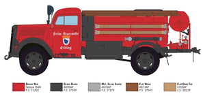 Italeri 3966 OPEL BLITZ CAMION DE POMPIERS 1/24 – image 4