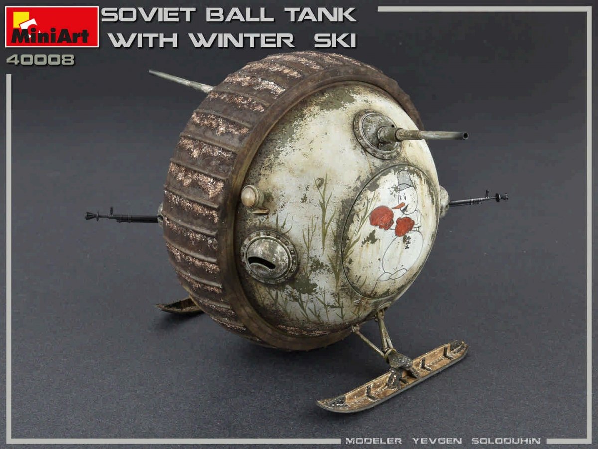 MiniArt 40008 RÉSERVOIR À BALLES SOVIÉTIQUE avec SKI D&amp;#39;HIVER. KIT INTÉRIEUR 1/35 – image 9