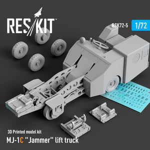RESKIT RSK72-0005 MJ-1C "Jammer" lift truck (3D Printed model kit) 1/72