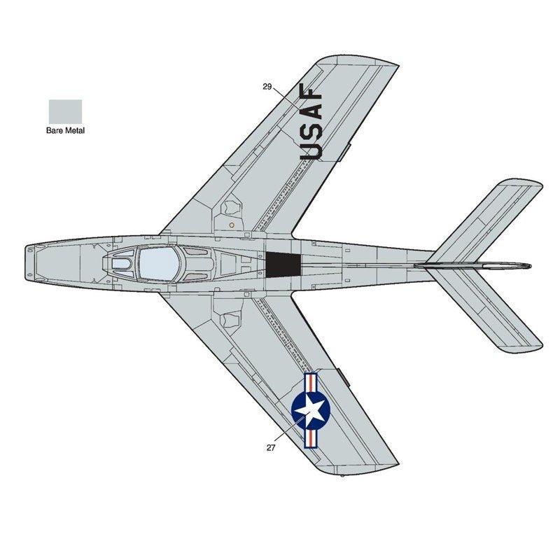 Kinetic K48113 F-84F USAF 1/48 – immagine 6