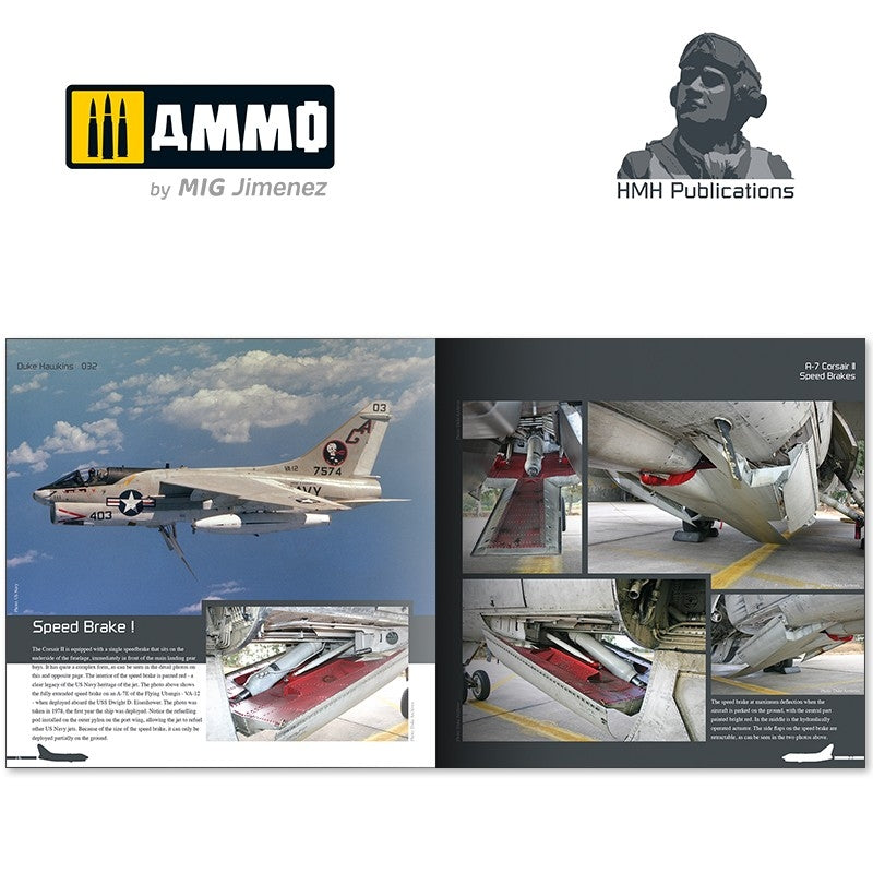 Publications HMH DH-032 LTV A-7 Corsair II - Avion en détail 032 (Version anglaise) – image 5