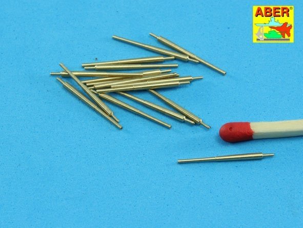 Ensemble de canons Aber 350L-72 pour HMS Ark Royal : 16 canons QF Mk I de 114 mm ; 32 canons QF Mark VIII Pom-Pom de 40 mm ; 32 canons Vickers Mk III de 12,7 mm (échelle 1/350). – Bild 5