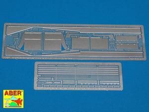 Aber 35236 Canon automoteur lourd soviétique JSU-152 - vol. 2 - ensemble supplémentaire - garde-boue (1/35)
