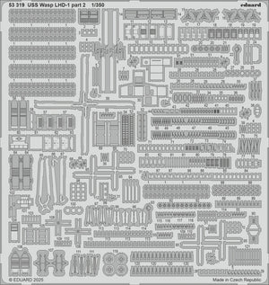 Eduard 53319 USS Wasp LHD-1 Partie 2 Trumpeter 1/350