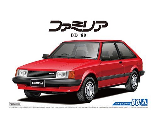 Aoshima 05589 MAZDA BD FAMILIA XG &amp;#39;80 1/24