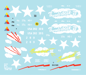 Star Decals 35-C1025 Thunderbolt V / VI / VII 1/35 – image 2