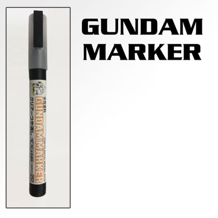 Marqueur Gundam Gunze Sangyo GM502 Mat Transparent
