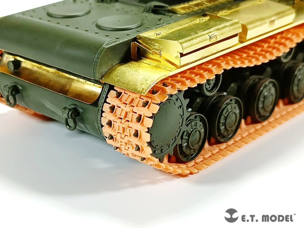 Maquette ET Model A35-002 Char lourd russe KV-2 (Série Artisan TAMIYA, kit au 1/35) – image 8