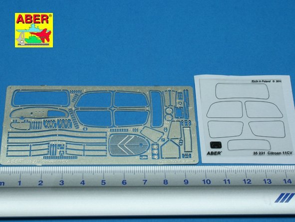 Aber 35231 Voiture d&amp;#39;état-major Citroën Traction 11CV (1/35) – image 2