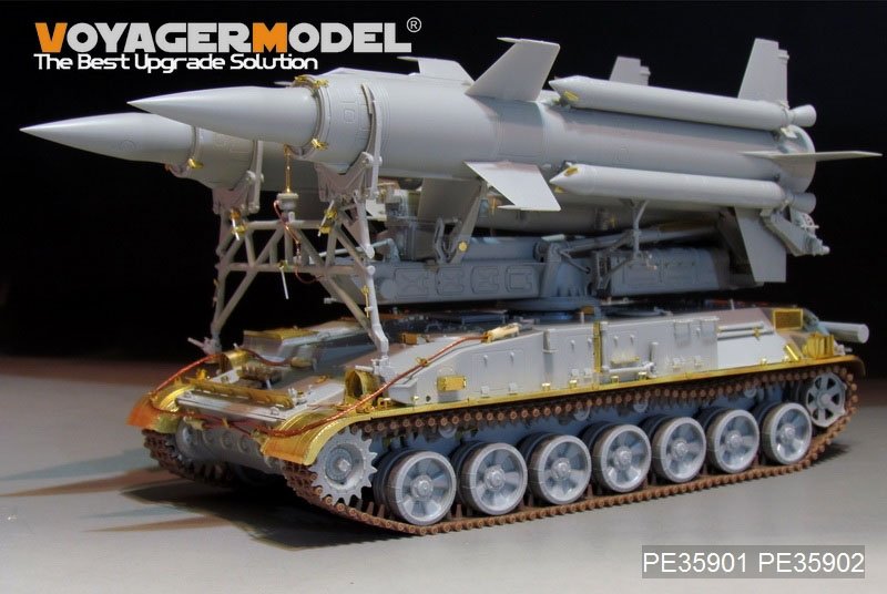 Modèle Voyager PE35901 Téléphone russe moderne 2K11A avec 9M8M Krug-a Basic pour TRUMPETER 1/35 – image 4