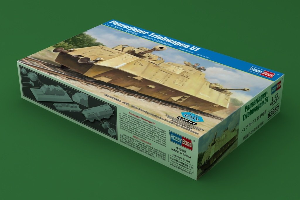 Hobby Boss 82953 Panzerjager-Triebwagen 51 1/72 – Bild 2