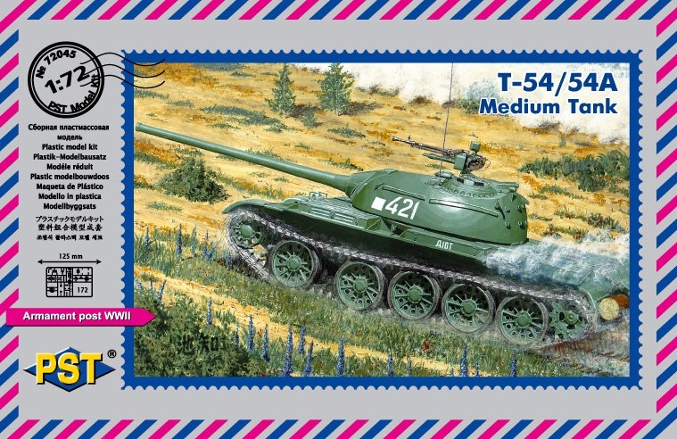 PST 72045 T-54/54A Char moyen 1/72