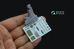 Siège éjectable Quinta Studio QR+48063 K-36D-5 (pour avions Su-35 et Su-57) (Tous les kits) 1/48 – image 2