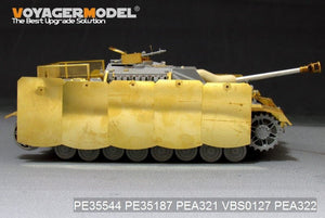 Jupes de blindage latérales pivotantes à montage sur pivot pour StuG.IV allemand de la Seconde Guerre mondiale (pour DRAGON) - Maquette Voyager PEA321 - Échelle 1/35 – image 5