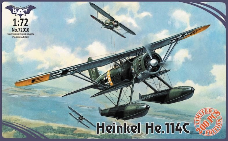 Bat Project 72010 Heinkel He.114C 1/72