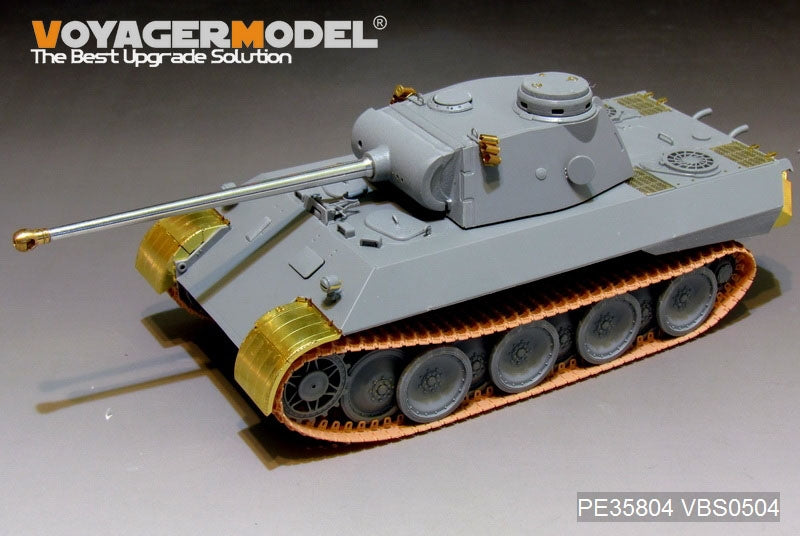 Maquette Voyager PE35804 Panther D V1 allemand de la Seconde Guerre mondiale (modèle de base) pour DROGON 6822 au 1/35 – immagine 5