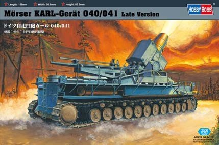 Hobby Boss 82905 Morser KARL-Geraet 040/041 Version tardive (1/72)