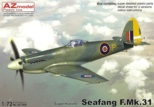 Maquette AZ AZ7820 Seafang F.Mk.31 1/72