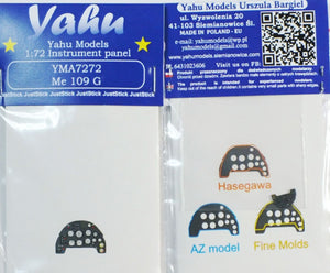 Yahu YMA7272 Me-109 G (AZ Model / Fine Molds) 1/72