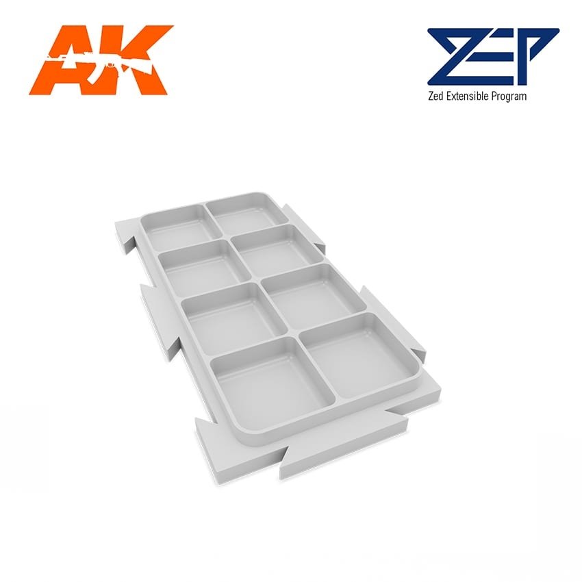 BASE ZEP MS202 AVEC COMPARTIMENTS
