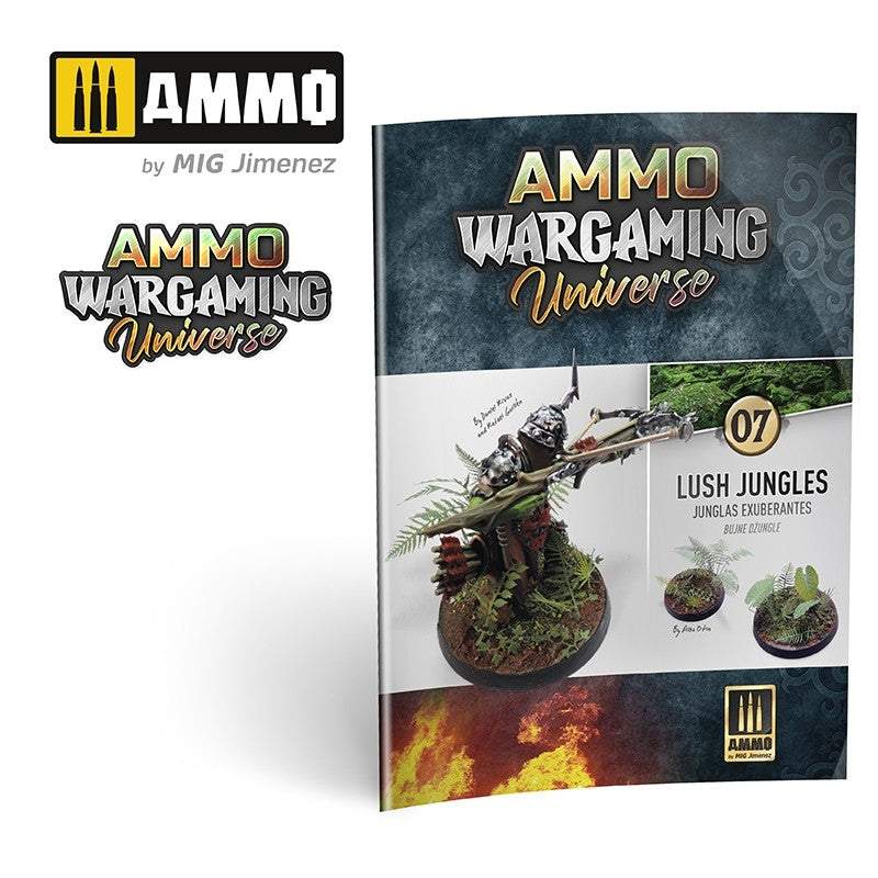 Munitions de Mig 6926 AMMO WARGAMING UNIVERSE Livre 07 - Lush Jungles (anglais, Castellano, polonais)