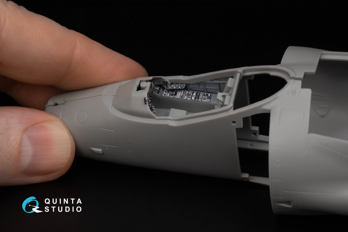 Quinta Studio QD48344 Sea Harrier FA.2 3D-Printed &amp;amp; coloured Interior on decal paper (Kinetic) 1/48 – zdjęcie 9