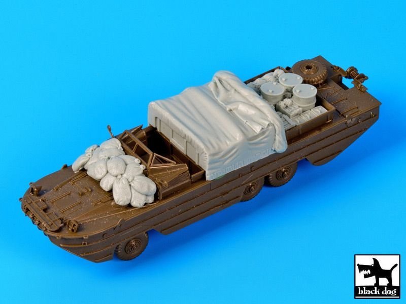 Ensemble d'accessoires Black Dog T72069 DUKW pour Italeri 1/72