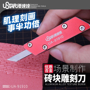 Couteau à sculpter la brique U-Star UA-91910 – immagine 2