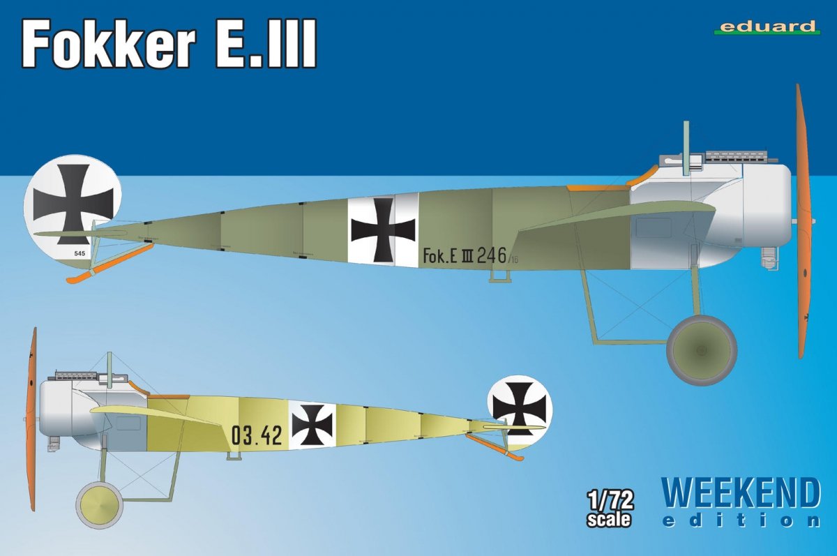 Eduard 7444 Fokker E.III 1/72