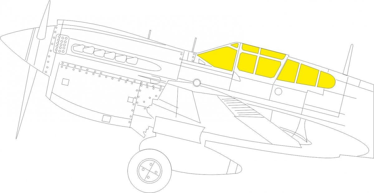 Eduard BIG33133 P-40M partie I TRU 1/32 – image 2