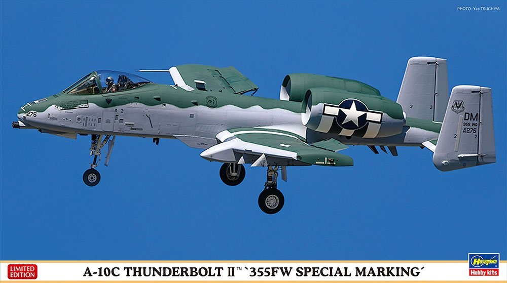 Hasegawa 02333 A-10C THUNDERBOLT II™ « MARQUAGE SPÉCIAL 355FW » 1/72