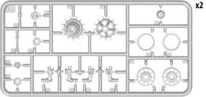 MiniArt 37060 T-62 ENSEMBLE DE ROUES (1/35) – immagine 3