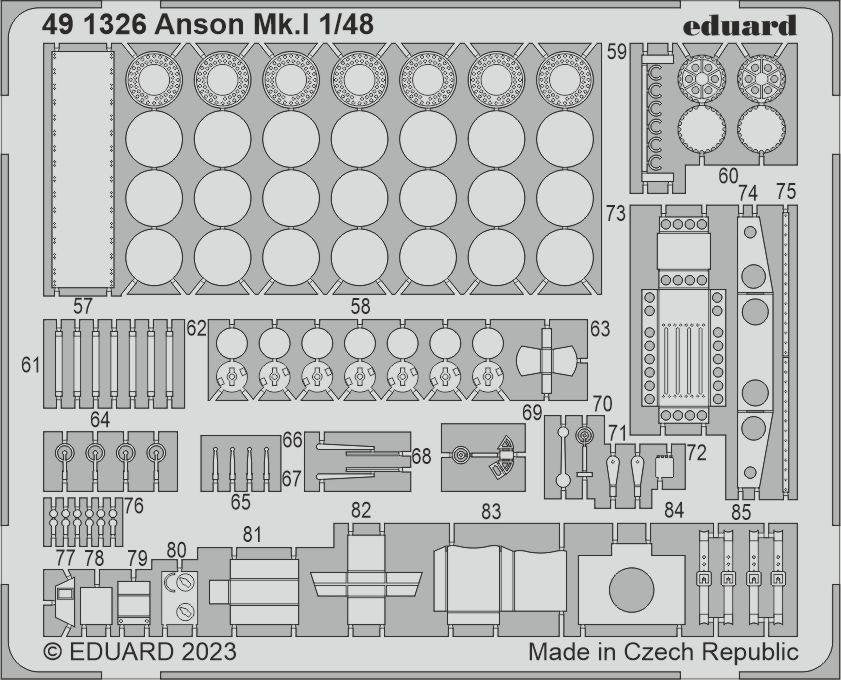 Eduard 491326 Anson Mk. I AIRFIX 1/48 – image 2