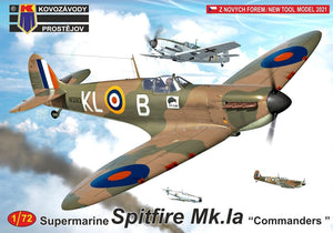 Kovozavody Prostejov KPM0262 Spitfire Mk.Ia « Commandants » 1/72
