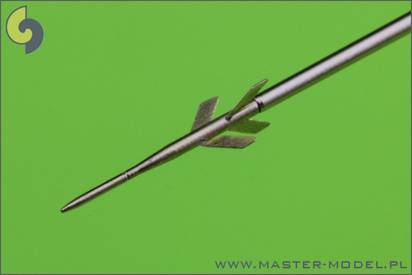 Master AM-48-063 MiG-21 F-13 (Fishbed C) - Tube Pitot (1/48) – immagine 2