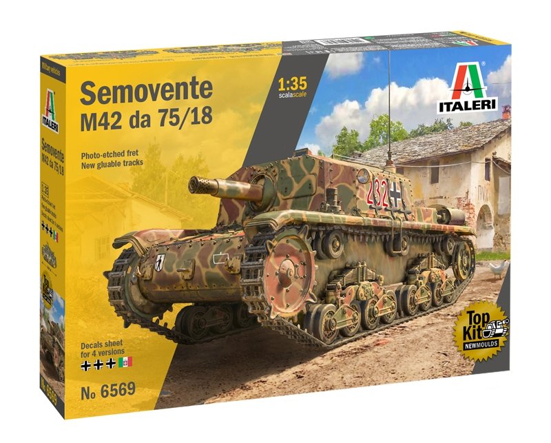 Italeri 6569 SEMOVENTE M42 de 75/18 1/35 – image 2