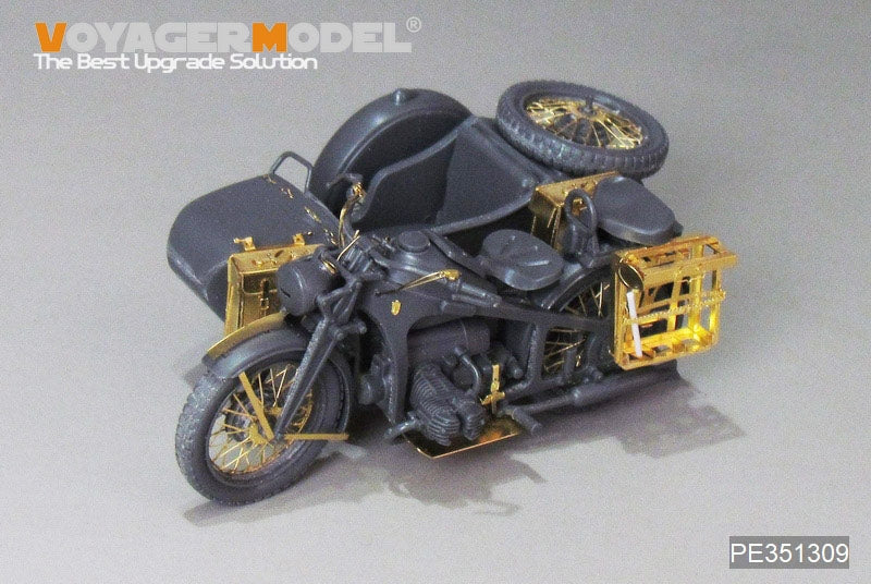 Kit de mise à niveau Voyager Model PE351309 pour moto allemande Zundapp KS600 de la Seconde Guerre mondiale, compatible avec la maquette TAMIYA 35384 au 1/35 – image 5