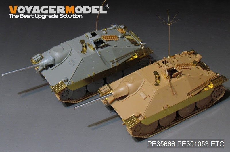 Maquette Voyager PE351053A Chasseur de chars allemand Sd.Kfz.138/2 Hetzer, version tardive, pour ACADMY 13230/13277, échelle 1/35 – immagine 21
