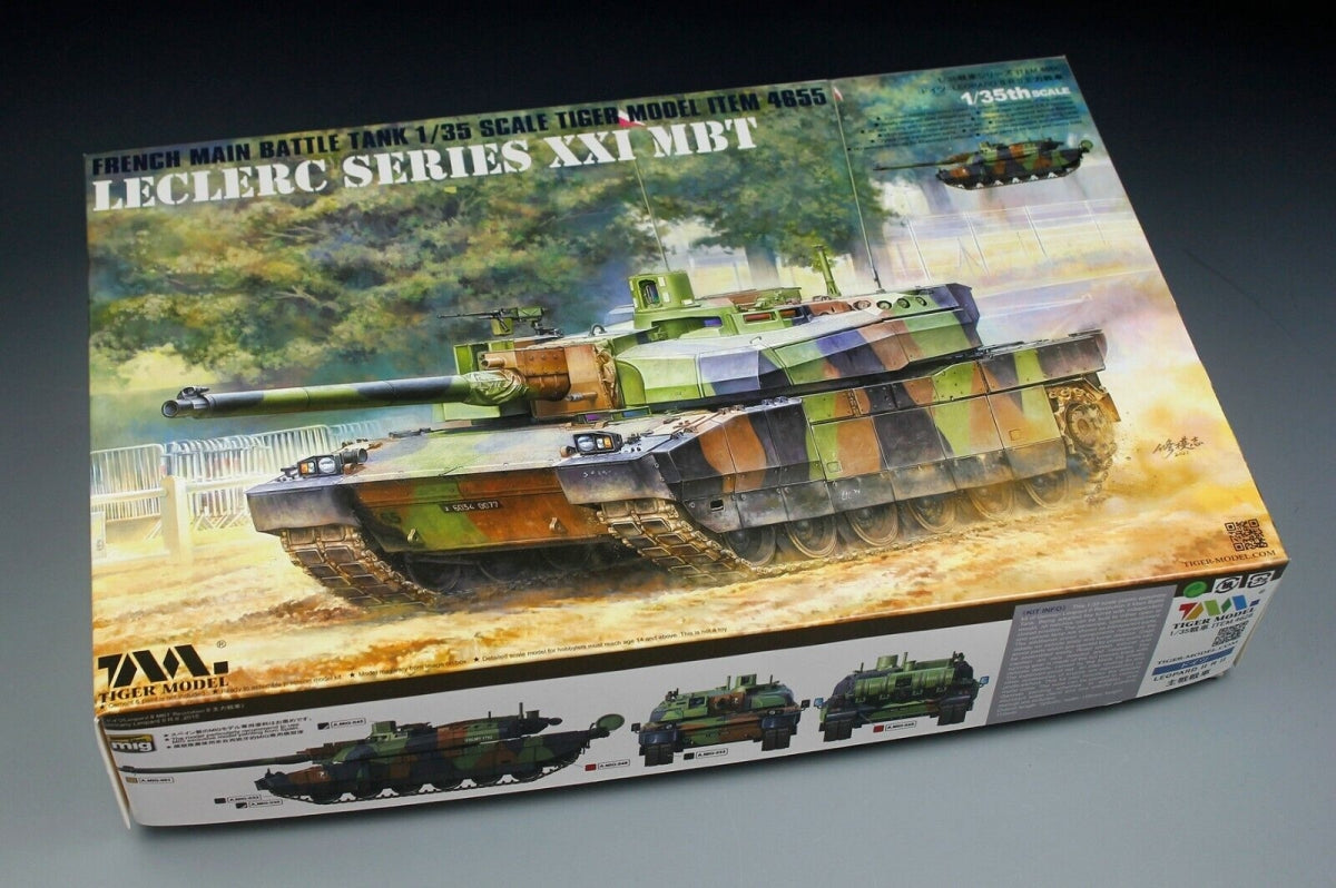 Char de combat principal français Tiger modèle 4655, série Leclerc XXI, échelle 1/35
