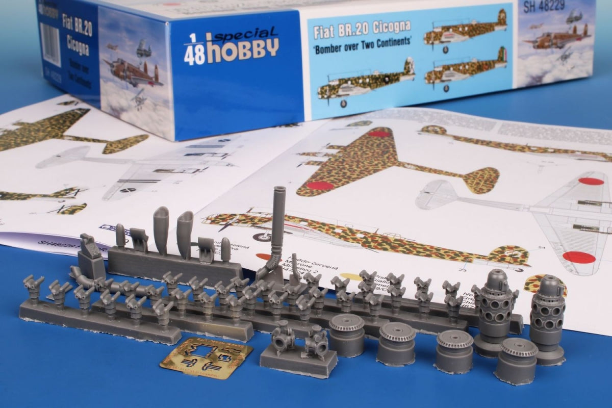Special Hobby 48229 Fiat BR.20 Cicogna « Bombardier sur deux continents » 1/48  – image 9