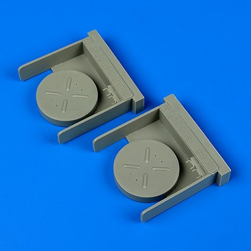 Quickboost QB48686 Couvercles d&amp;#39;échappement MiG-29A Fulcrum type B GWH 1/48