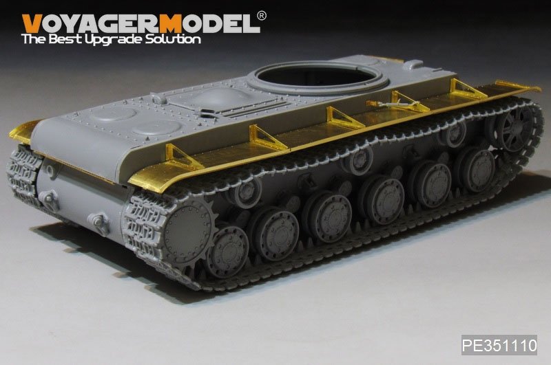 Garde-boues de char russe KV-2 de la Seconde Guerre mondiale, modèle Voyager PE351110, pour maquette TRUMPETER au 1/35  – image 8