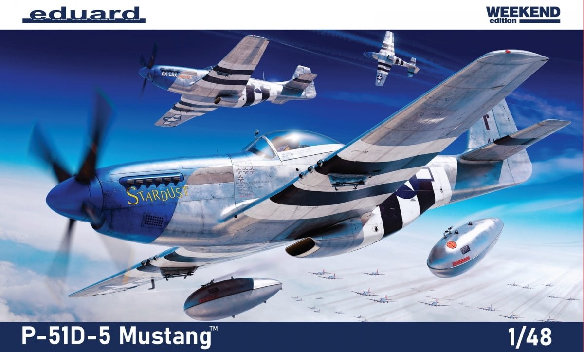 Eduard 84172 P-51D-5 Mustang édition week-end 1/48